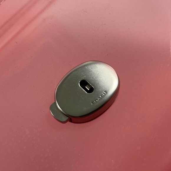 COACH CH748 Jelly Pink Tabby Shoulder Handbag made in Italy - Picture 10 of 15